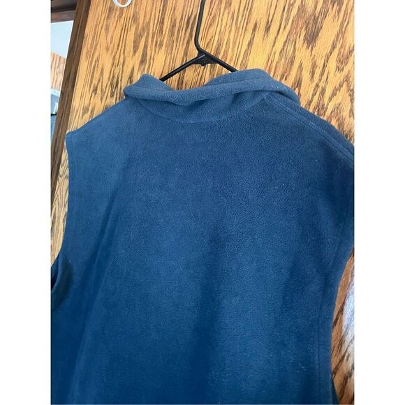 Columbia Blue Fleece Vest Men’s Size XL - Picture 10 of 10